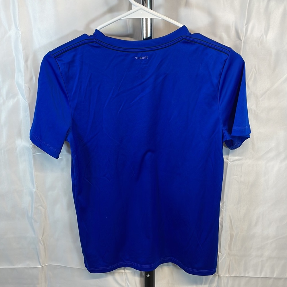 Adidas Climalite T-Shirt Boys Sz Medium (10/12) - Picture 3 of 3